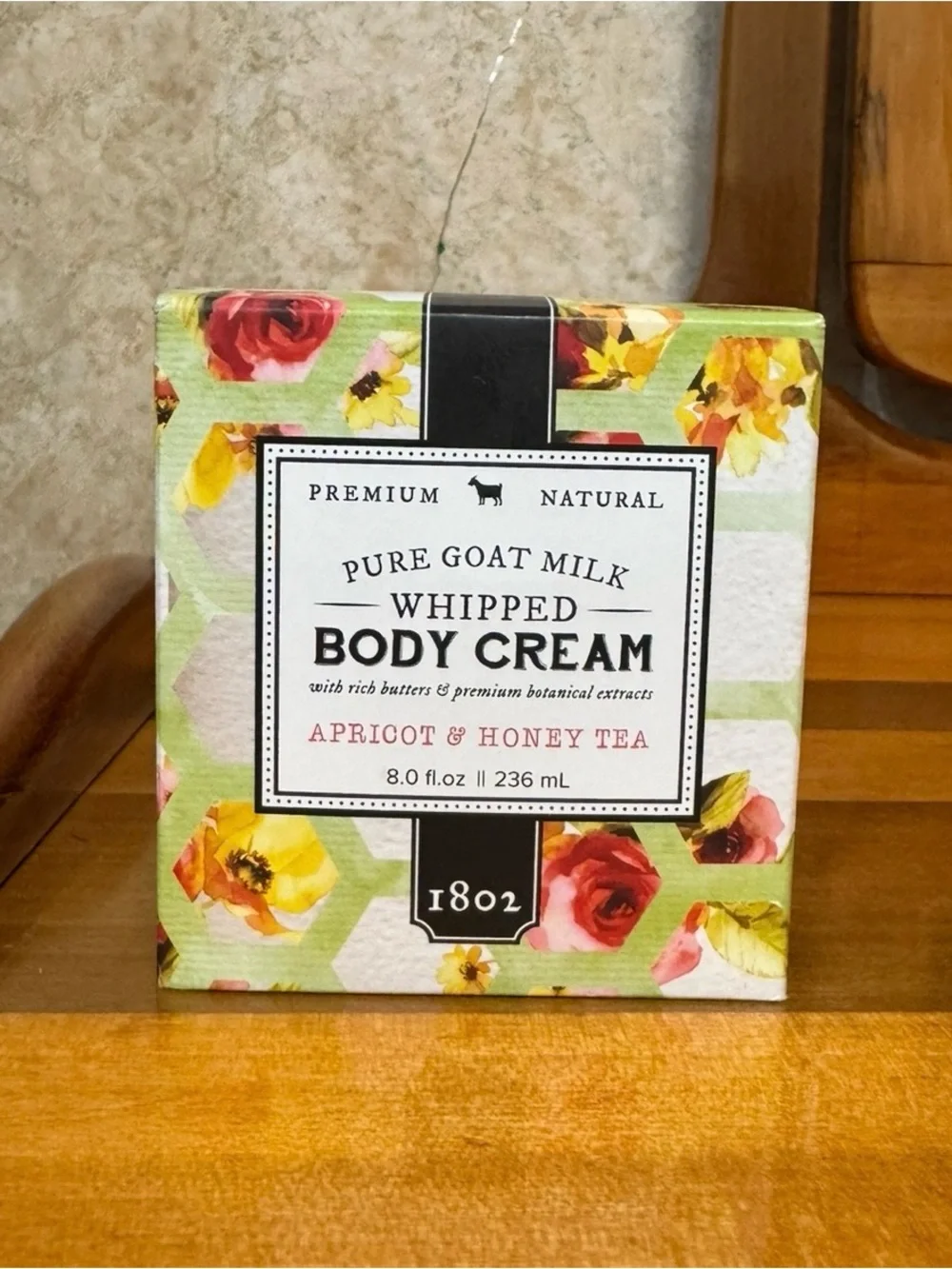 Beekman 1802 Apricot & Honey Tea Goat Milk Lotion & Whipped Body Cream Duo